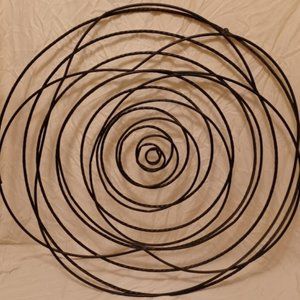 spiral wall decor
